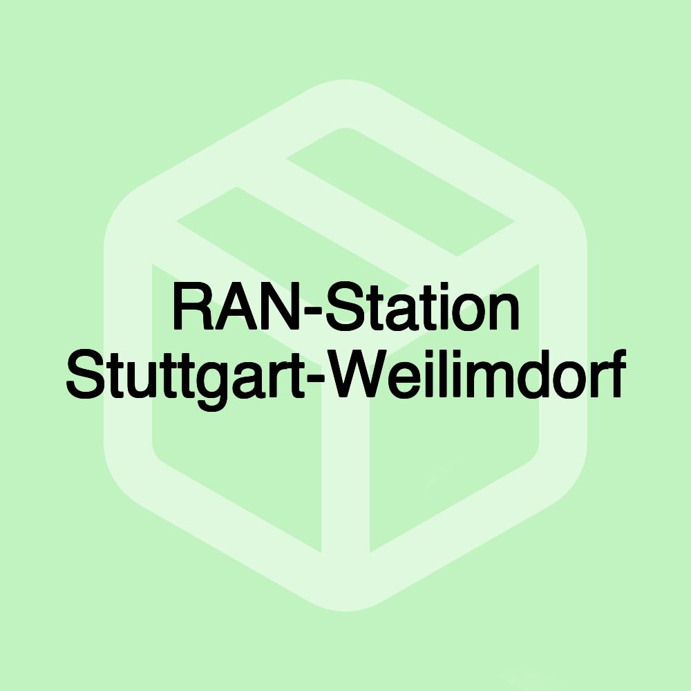 RAN-Station Stuttgart-Weilimdorf RAN-Station Stuttgart-Weilimdorf