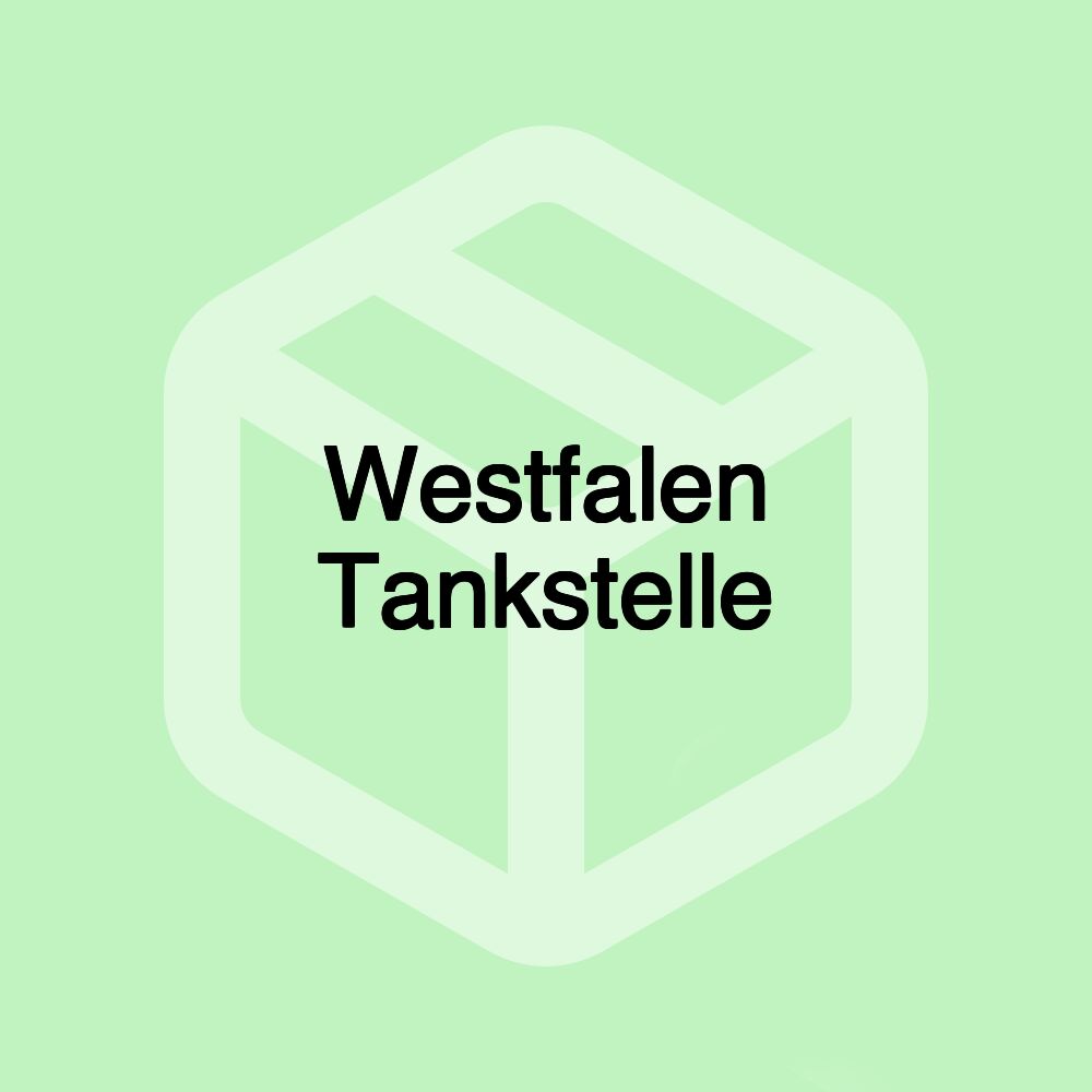 Westfalen Tankstelle Westfalen Tankstelle