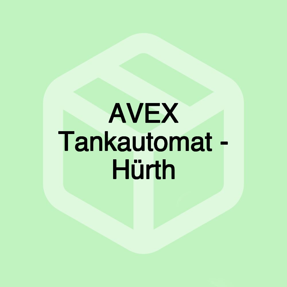 AVEX Tankautomat - Hürth AVEX Tankautomat - Hürth