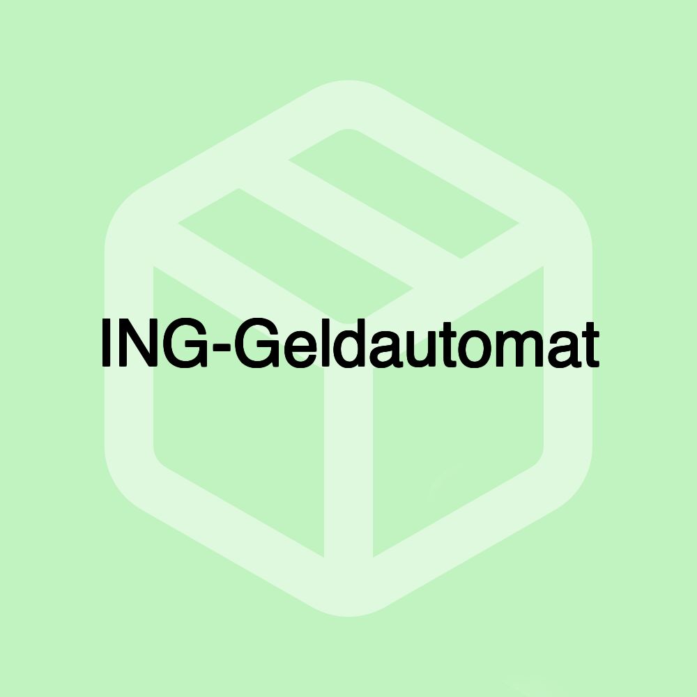 ING-Geldautomat ING-Geldautomat