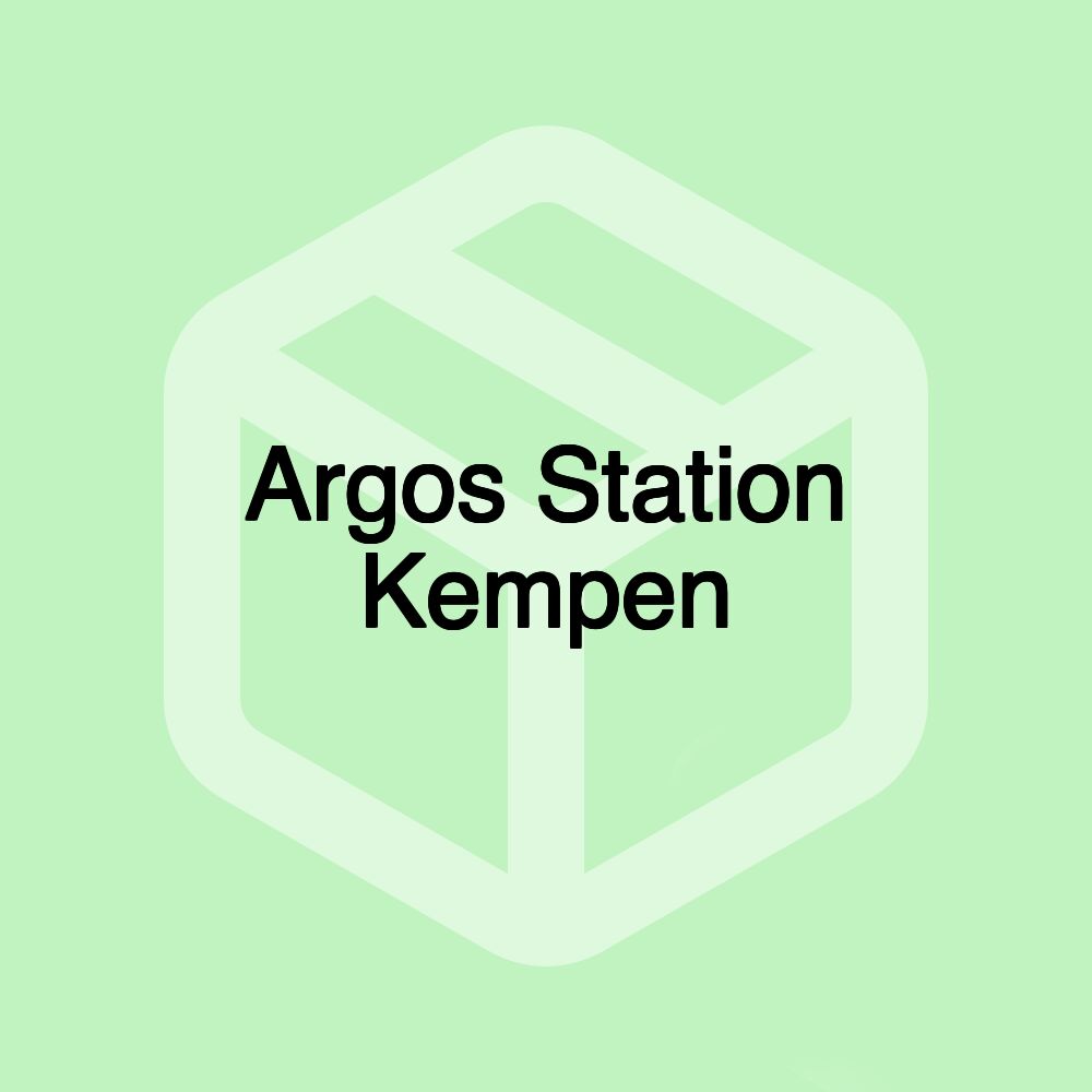 Argos Station Kempen Argos Station Kempen