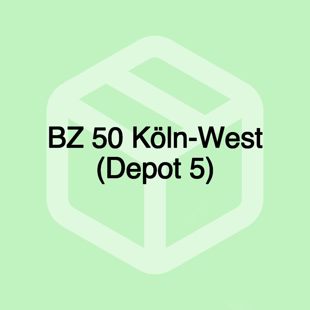 BZ 50 Köln-West (Depot 5) BZ 50 Köln-West (Depot 5)