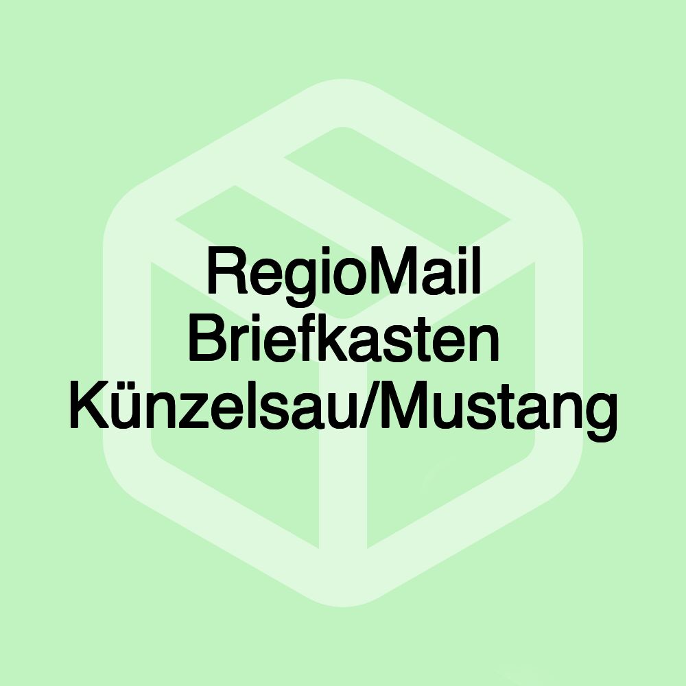 RegioMail Briefkasten Künzelsau/Mustang RegioMail Briefkasten Künzelsau/Mustang