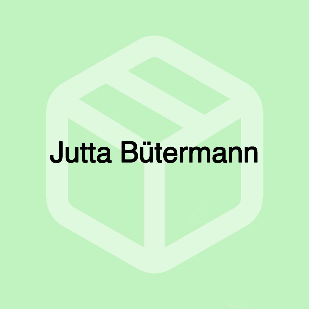 Jutta Bütermann Jutta Bütermann