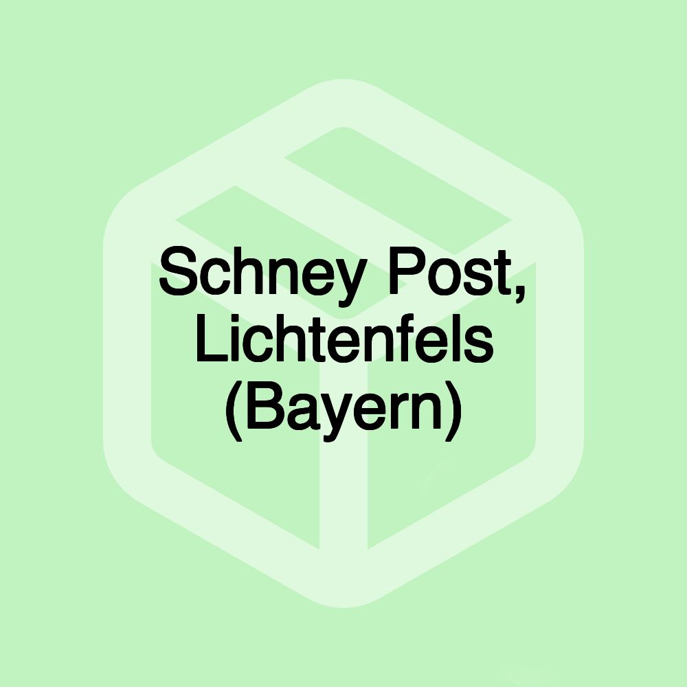 Schney Post, Lichtenfels (Bayern)