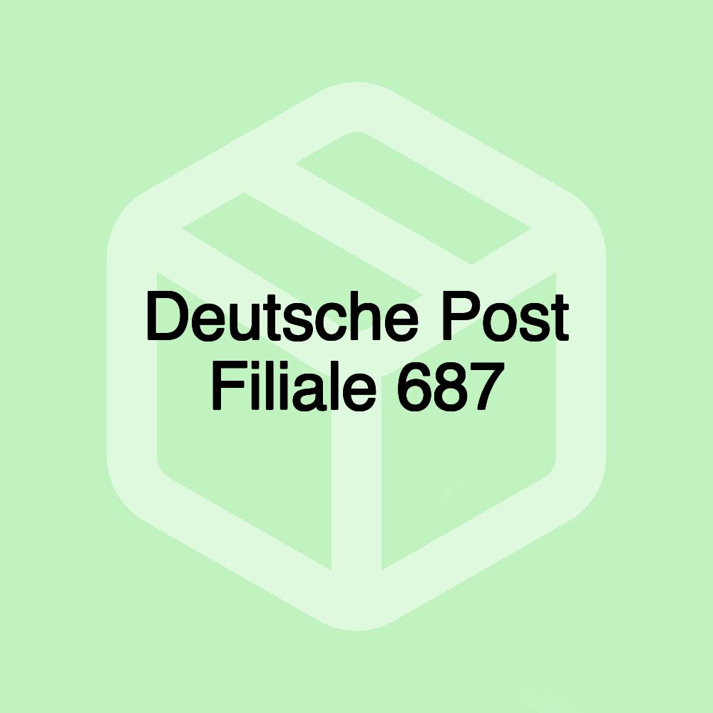 Deutsche Post Filiale 687 Deutsche Post Filiale 687