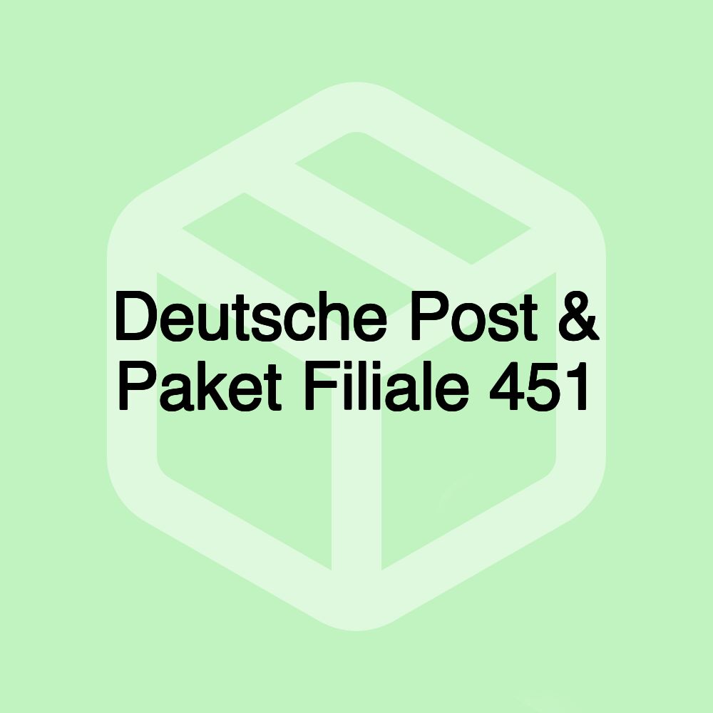 Deutsche Post & Paket Filiale 451 Deutsche Post & Paket Filiale 451