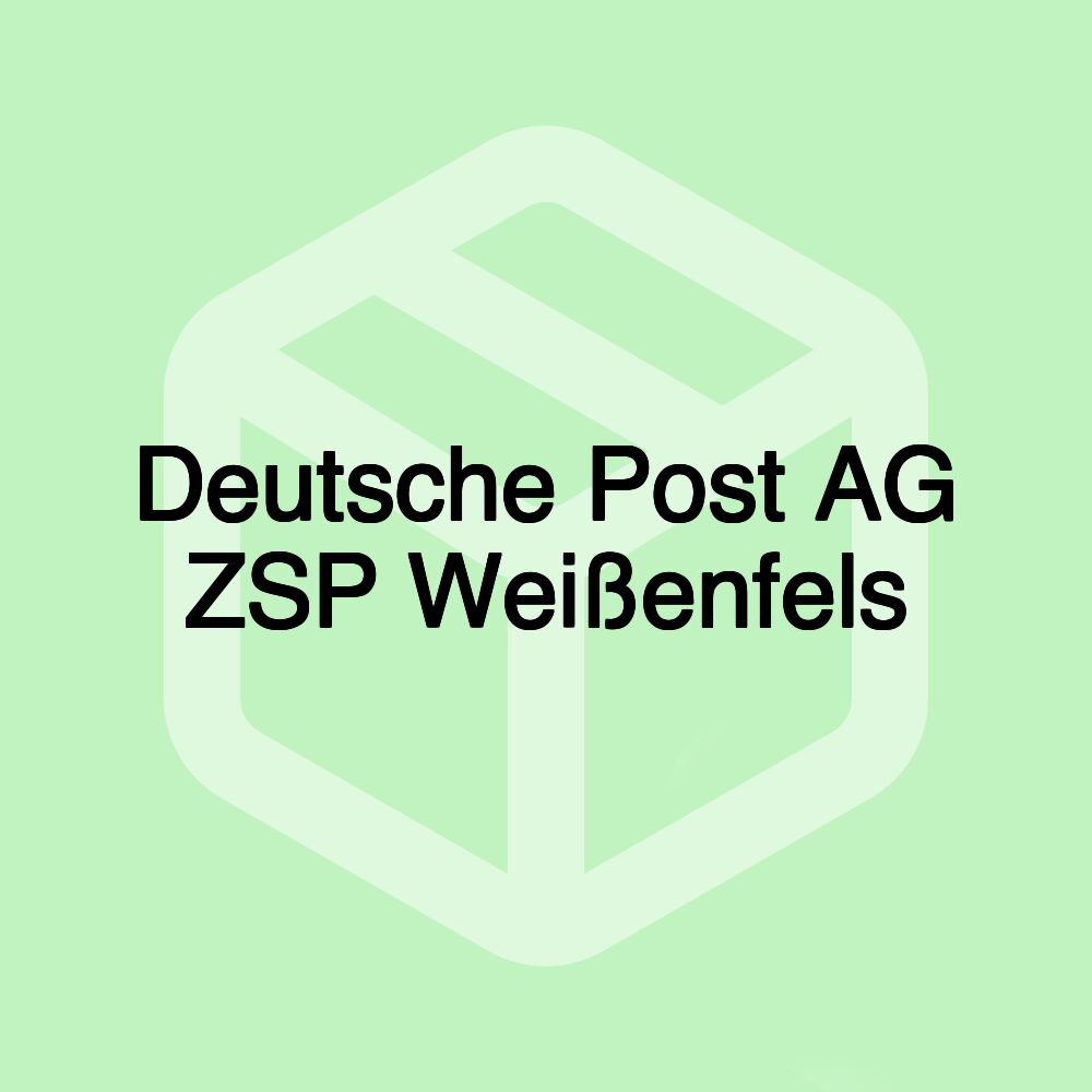 Deutsche Post AG ZSP Weißenfels