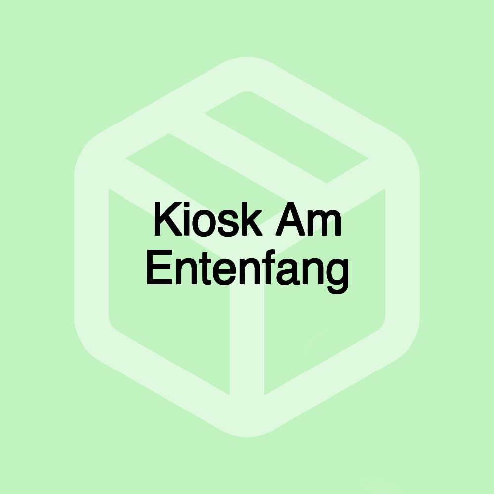 Kiosk Am Entenfang Kiosk Am Entenfang