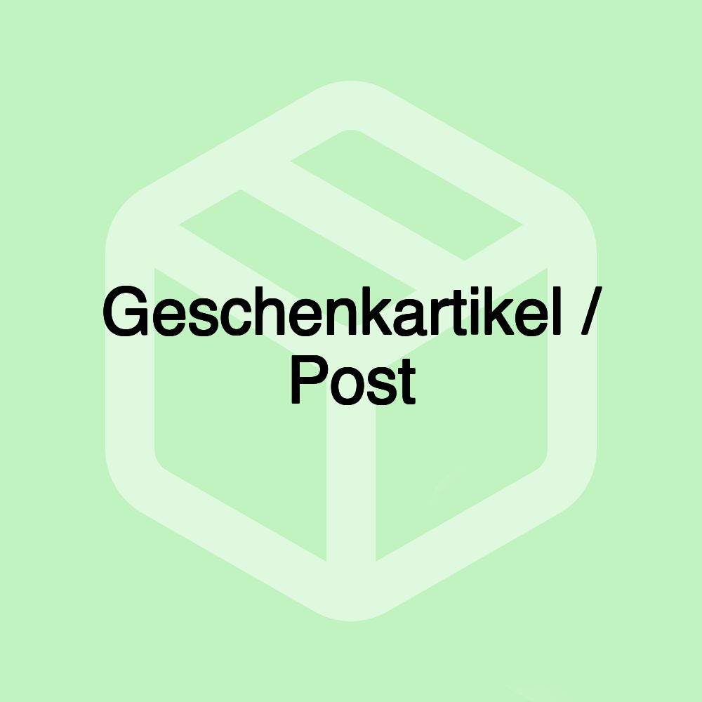 Geschenkartikel / Post