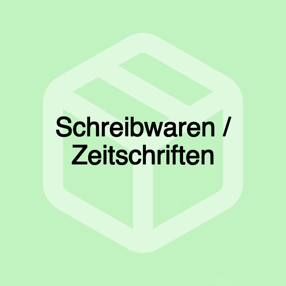 Schreibwaren / Zeitschriften Schreibwaren / Zeitschriften
