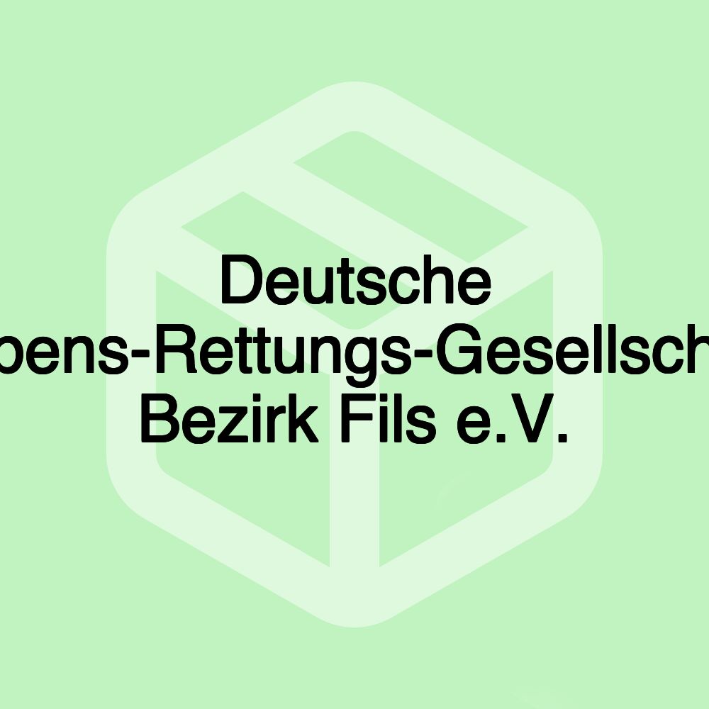 Deutsche Lebens-Rettungs-Gesellschaft Bezirk Fils e.V. Deutsche Lebens-Rettungs-Gesellschaft Bezirk Fils e.V.