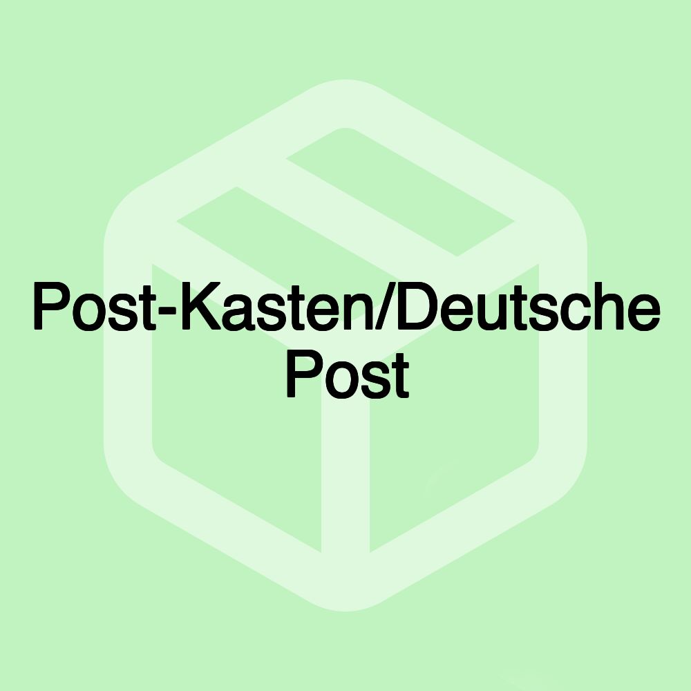 Post-Kasten/Deutsche Post Post-Kasten/Deutsche Post