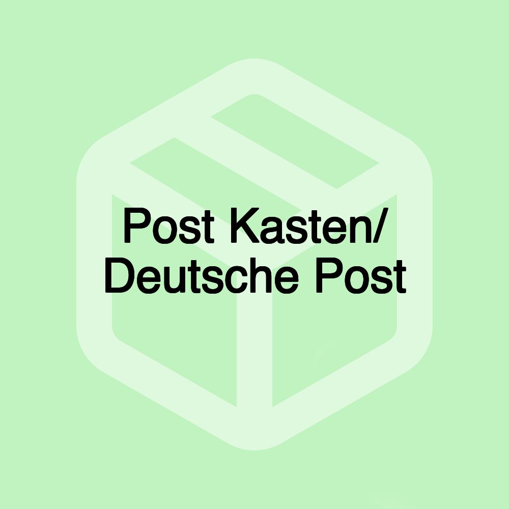 Post Kasten/ Deutsche Post Post Kasten/ Deutsche Post