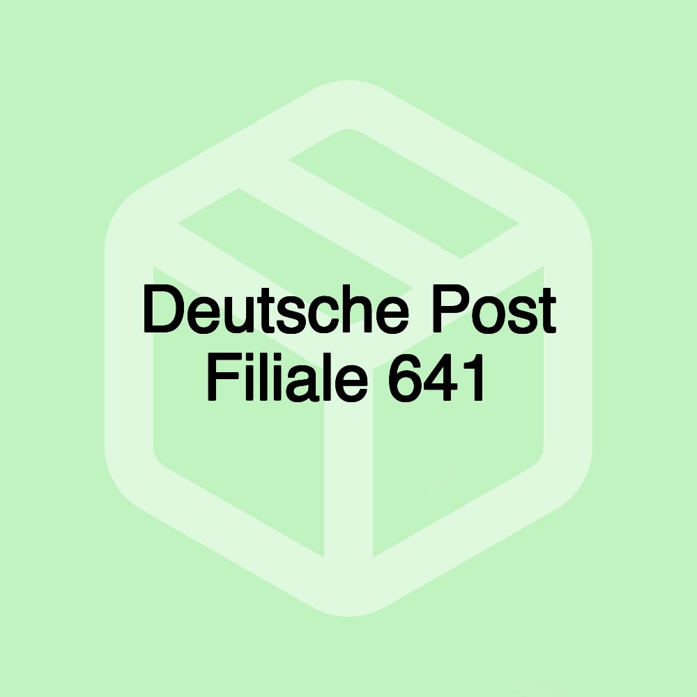Deutsche Post Filiale 641 Deutsche Post Filiale 641